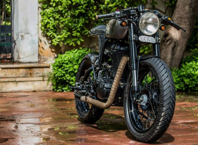 Royal Enfield Classic 500cc Cafe Racer by Rajputana Customs
