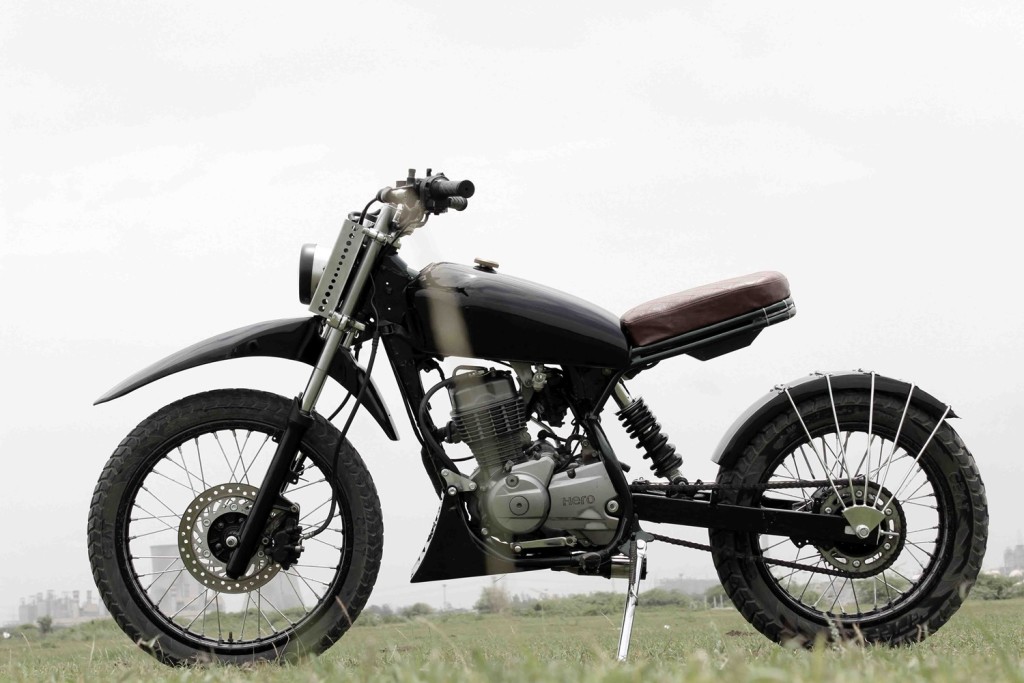 Modified Scrambler Hero Honda Impulse converted to Dirt bike by ...