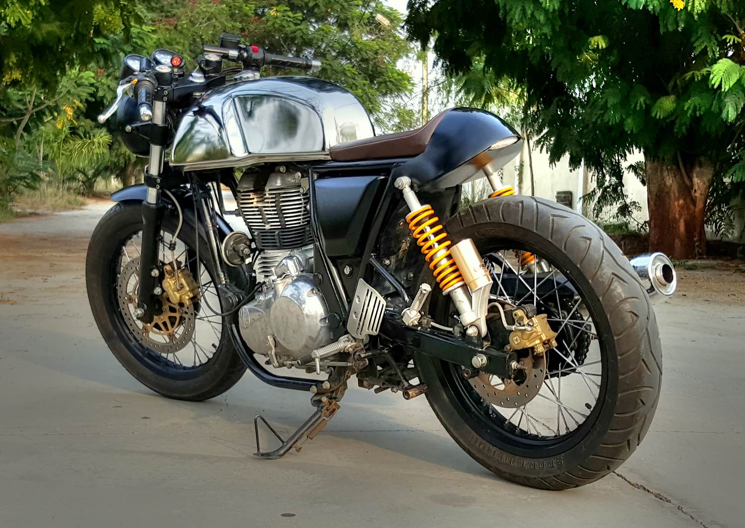 Royal Enfield Continental GT Redifined J&D Custom Co