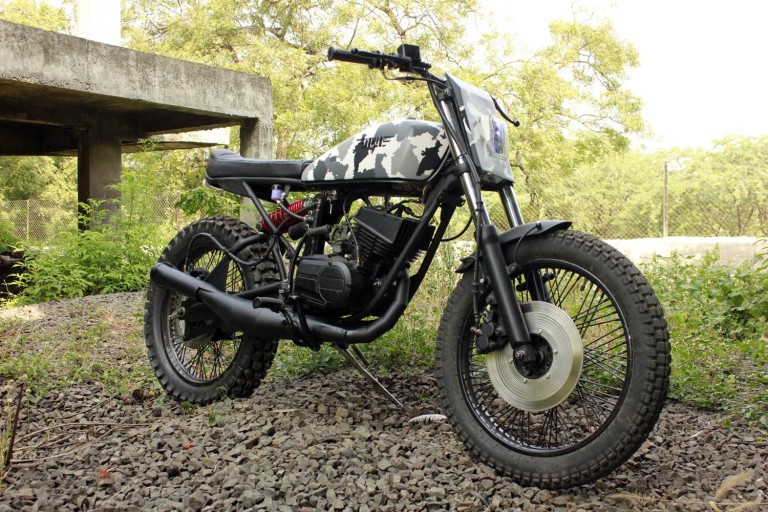 Yambam ~ Yamaha RX100 Scrambler
