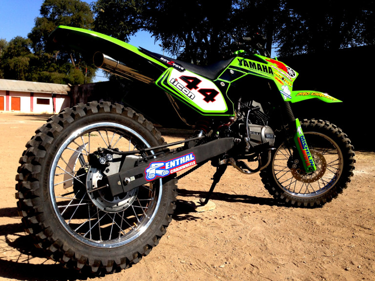 Yamaha RXZ dirt bike ~ Dirt-Machine Custom Motorcycles