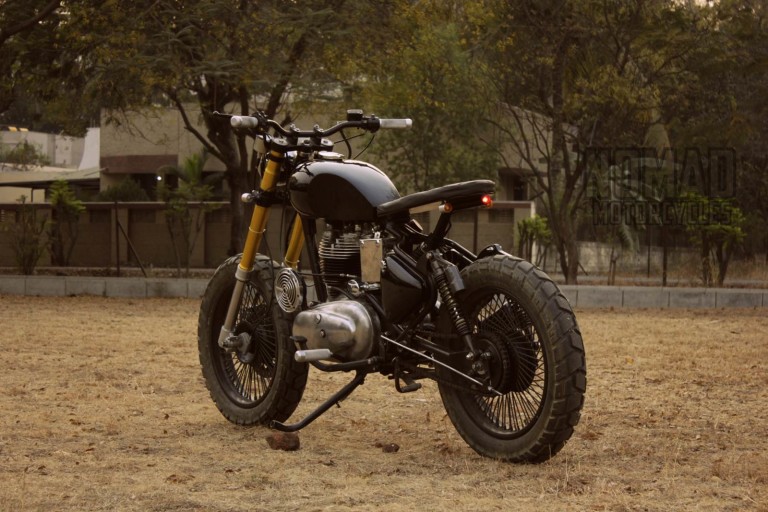 Modified Royal Enfield Scrambler ~ Nomad Motorcycles