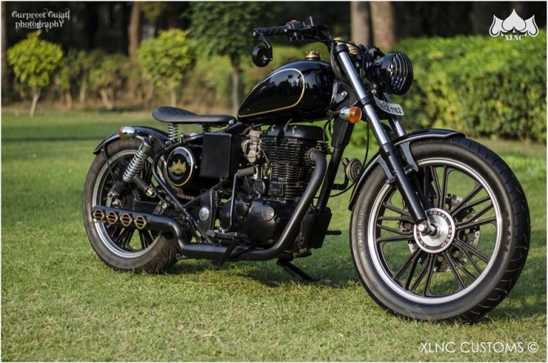 Thumper ~ Royal Enfield Electra modified Bobber