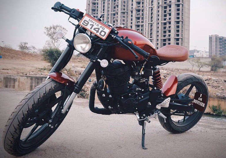 Yamaha FZ-16 Cafe racer ~ Indi Custom Garage, Pune