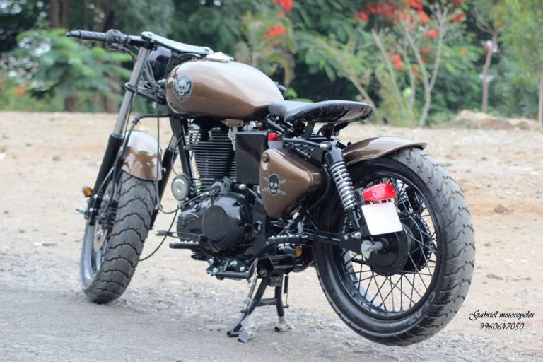 Bhavin ~ Royal Enfield Classic 500 by Gabriel Motorcycles