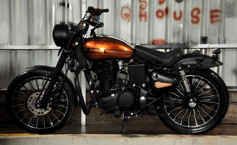 Cupris ~ Royal Enfield Classic 350 Paint by Eimor Customs