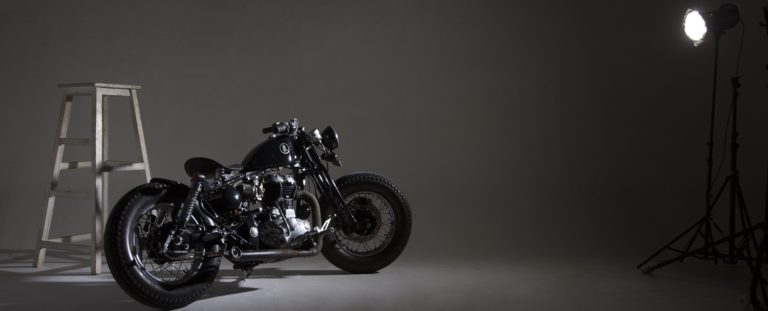 Indori – Royal Enfield Desert Storm 500cc Bobber by KR Customs