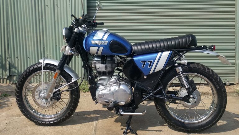 Maverick – Classy Scrambler on Royal Enfield Classic 350