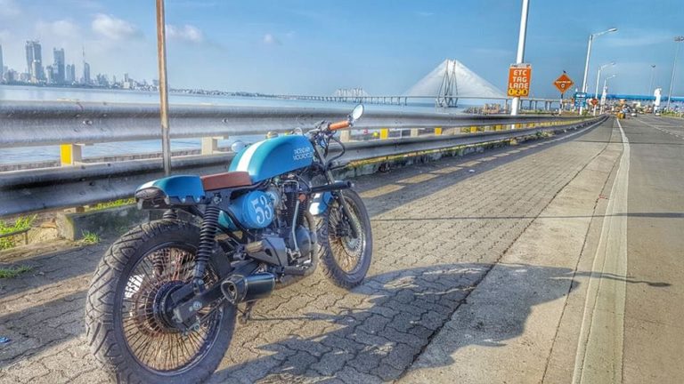 James 007 – Hero Honda Karizma Cafe Racer by Incendiary Motorcycles