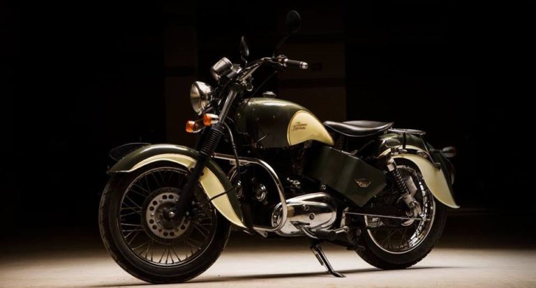 Balabhadra – Royal Enfield Standard inspired by Indian Chief by Eimor Customs