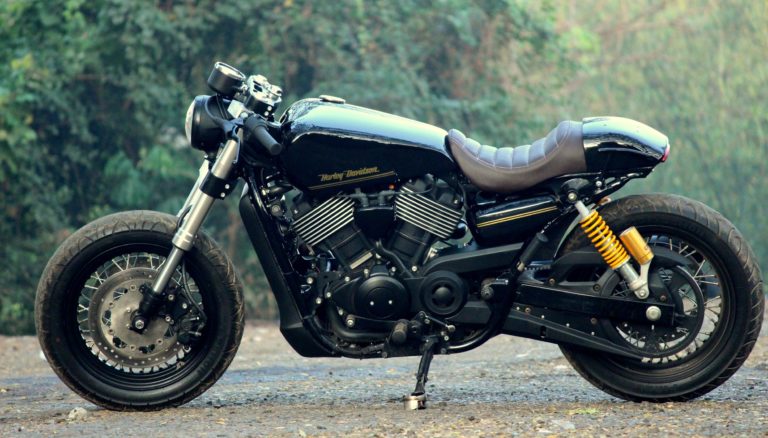 Custom Harley Davidson Street 750 Cafe Racer by Jedi Customs
