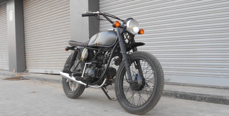 Hero Honda 100 cc tracker ~ by Ayas Custom Motorcycle