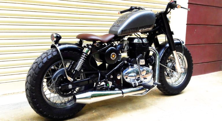 Royal Enfield 350cc Bobber by Bulleteer Customs