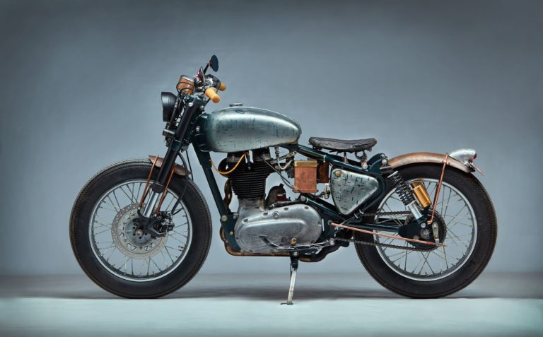 Swar ~ True artistic fragrance over a Royal Enfield by RS Moto