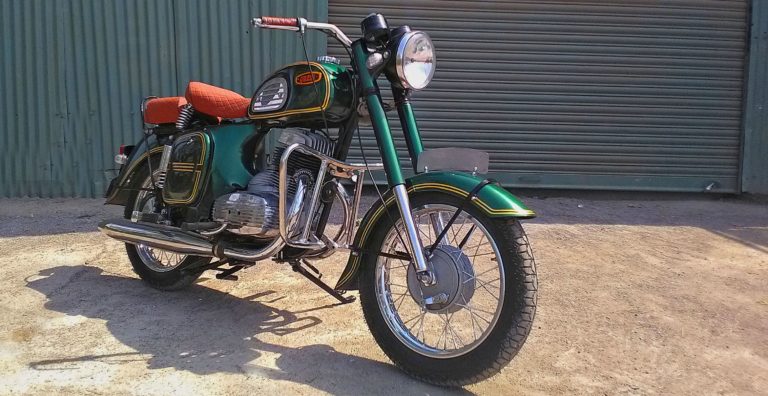 Restored Yezdi by Dochaki Designs