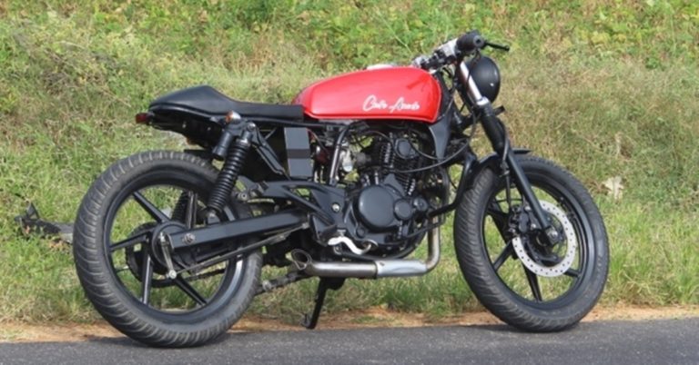 Bajaj Pulsar 200 Cafe Racer by Adromeda Custom Motorcycles