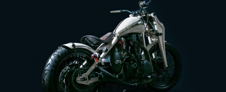 Viking ~ A scratch built Royal Enfield Bobber by Vega Choppers