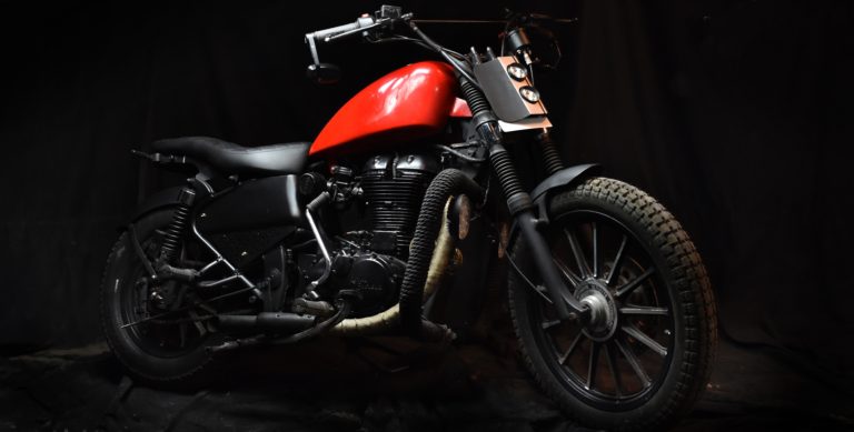 Thunderbird 350cc Tracker motorcycle by MCBC Studio