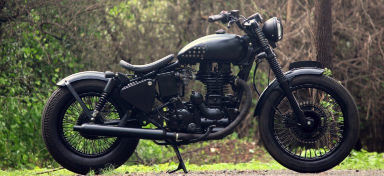 Cast Iron Electra 350cc redefined by Jedi Customs