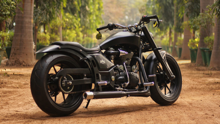 Royal Enfield Low ride Cruiser by xLnc Customs