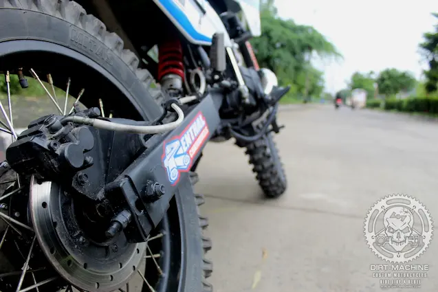 Yamaha RX 135 off-road swing arm