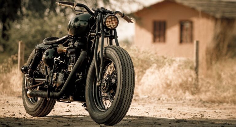 Madonna – a Royal Enfield bobber of its kind