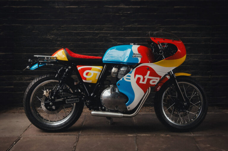 Technicolor Conti: Top Gear’s Custom Royal Enfield GT 650