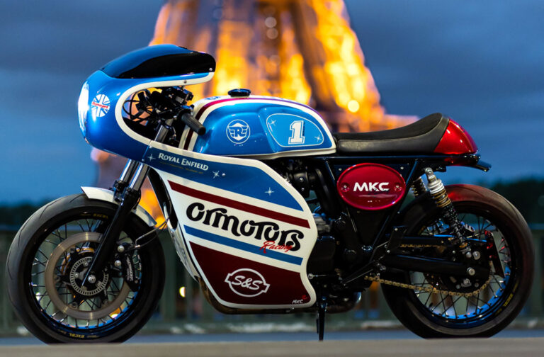 Track-Tuned Conti: Brutal Custom Royal Enfield GT 650 Race Build