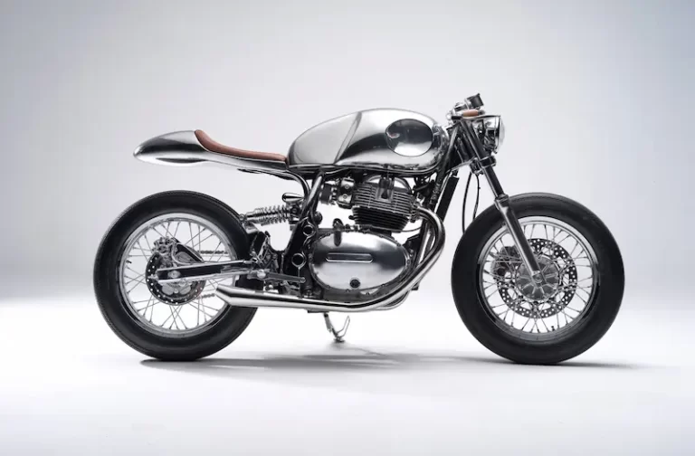 Bandit9 Arthur II Royal Enfield 650 futuristic custom motorcycle