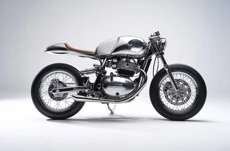 Bandit9 Arthur II Royal Enfield 650 futuristic custom motorcycle