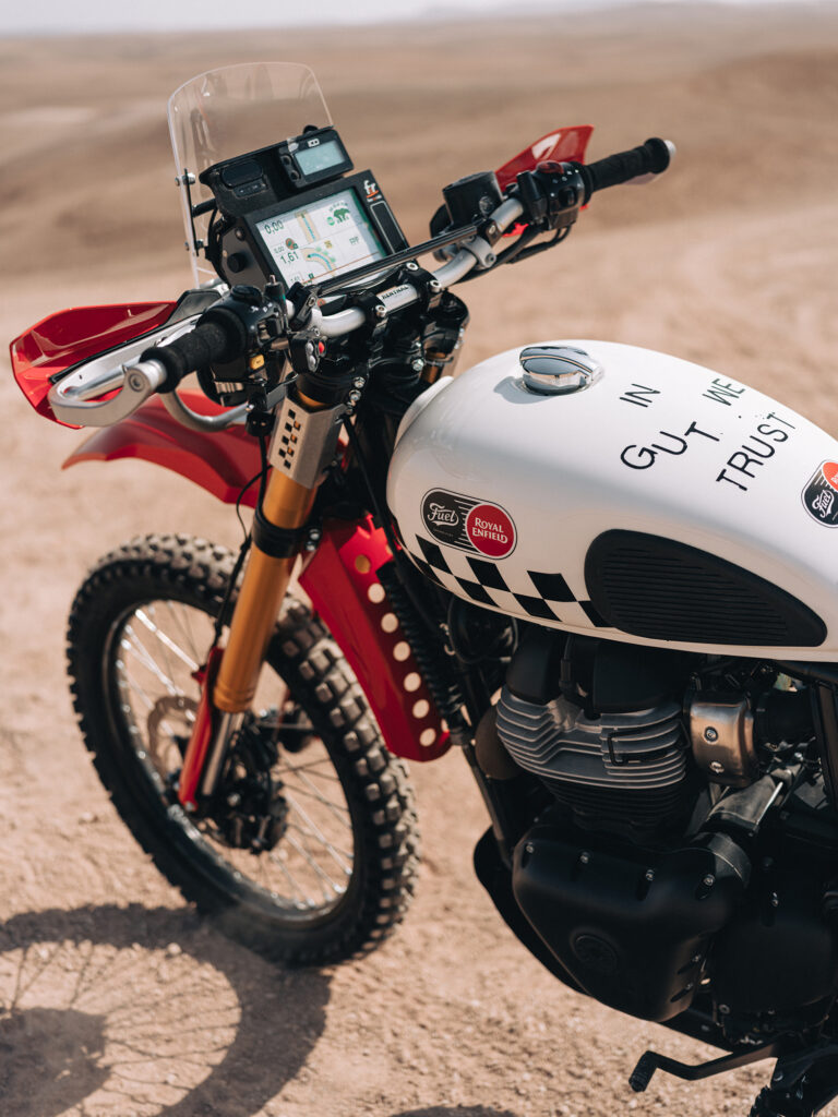 Bear 650 custom build detail shot