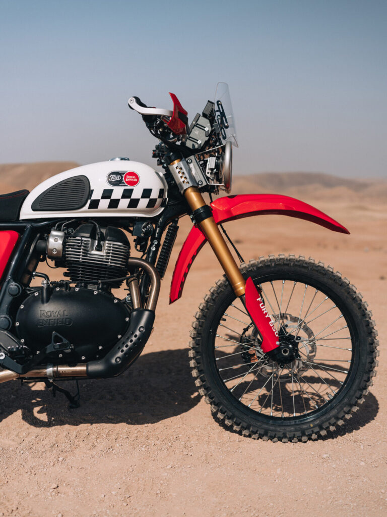 Bear 650 custom build detail shot