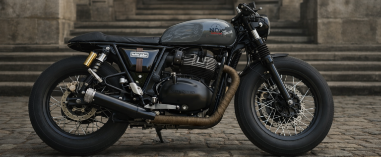 A Tribute in Motion: Interceptor 650 Café Racer by Bulleteer Customs