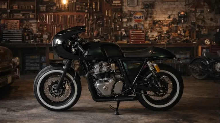 Custom motorcycles featuring cafe racer and bobber builds