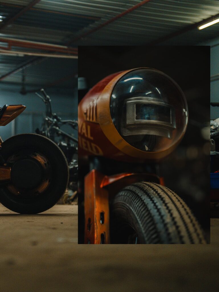 Custom Royal Enfield Continental GT 650 inspired by BGMI tactical gameplay