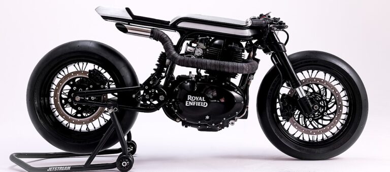 JetStream: Modified Royal Enfield Shotgun from Rajputana Customs