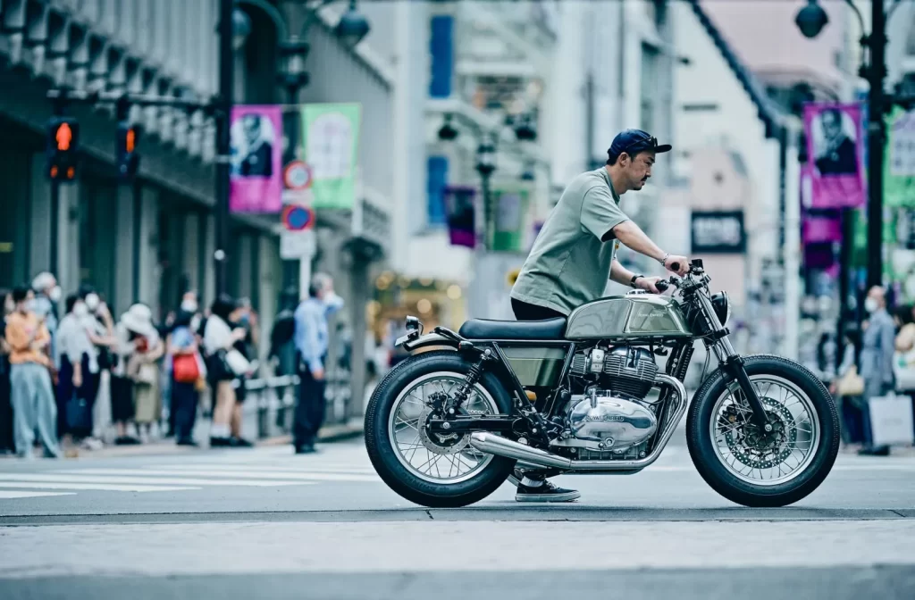 Wedge Continental GT 650 custom café racer side profile