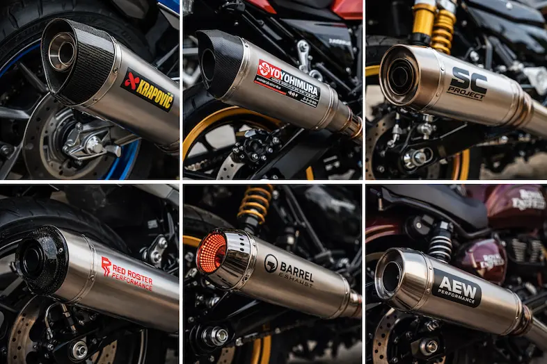  aftermarket exhaust comparison for bike India