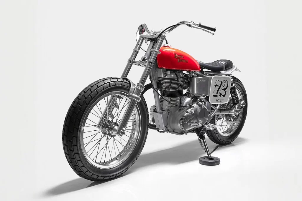 Royal Enfield flat tracker