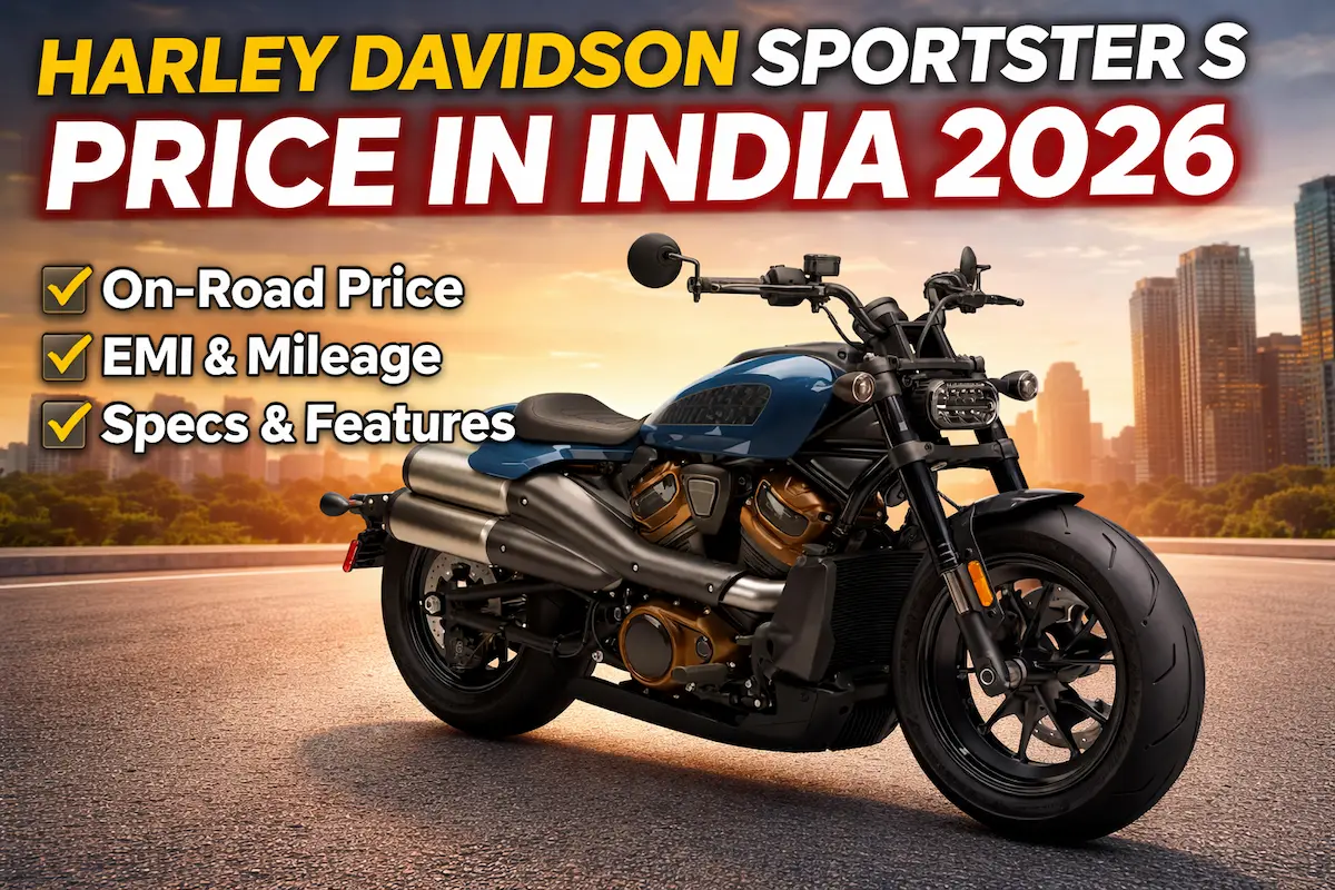 Harley Davidson Sportster S price in India 2026 cruiser motorcycle blue color