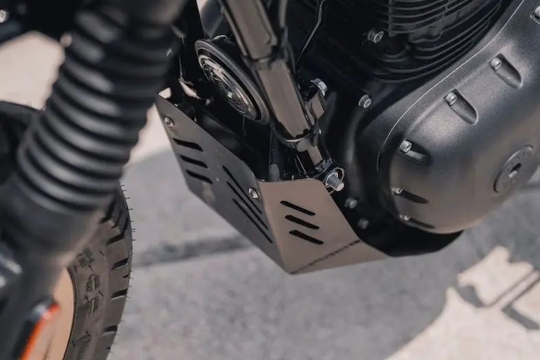 Royal Enfield Hunter 350  engine guard cover 