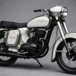 Fully restored Jawa 250 with custom paint by VP Designs Custom Paintshop