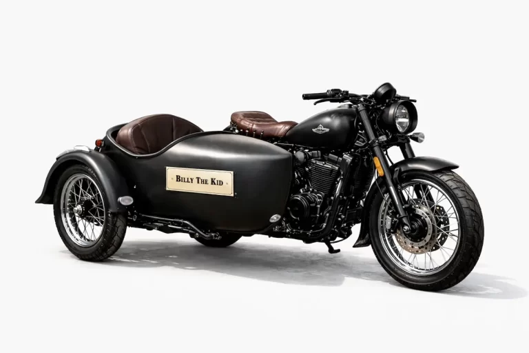 Old Delhi Motorcycles Harley-Davidson X440 custom with sidecar