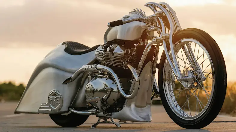 Royal Enfield Super Meteor 650 Phoenix project by AMS Garage Indonesia