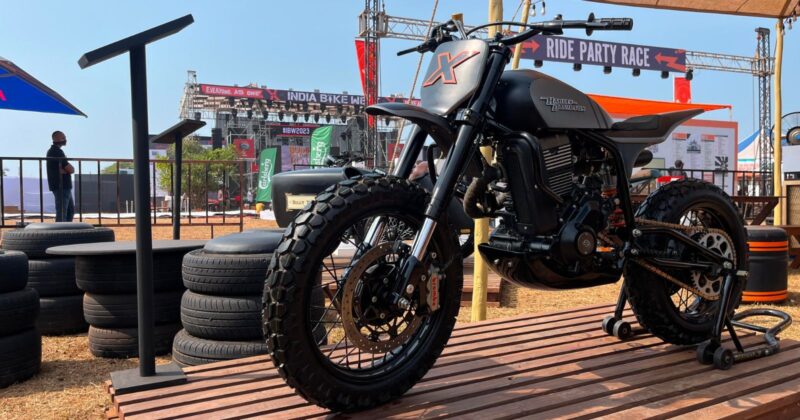 Harley Davidson Custom Motorcycles At India Bike Week