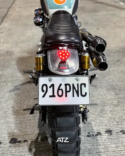 Royal Enfield 650 scrambler style custom photo