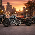 Royal Enfield Classic 500 custom bobber scrambler cafe racer builds India