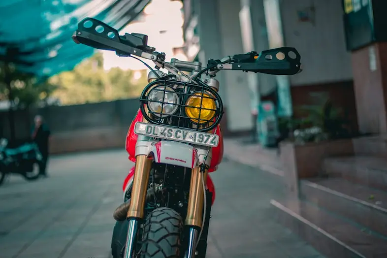 Royal Enfield Himalayan custom dual headlight install