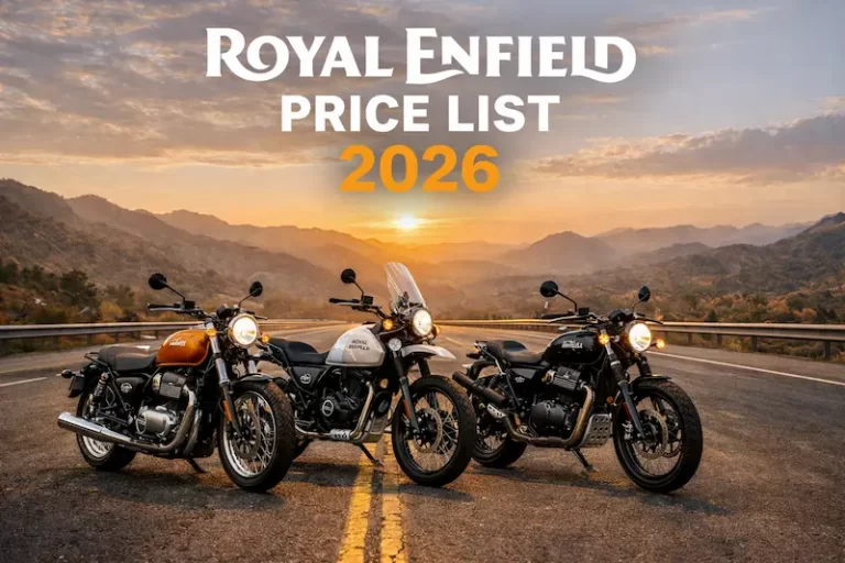 Royal Enfield new bikes 2026 price list including Meteor 650, Himalayan 450 and Bear 650 latest price and model lineup India