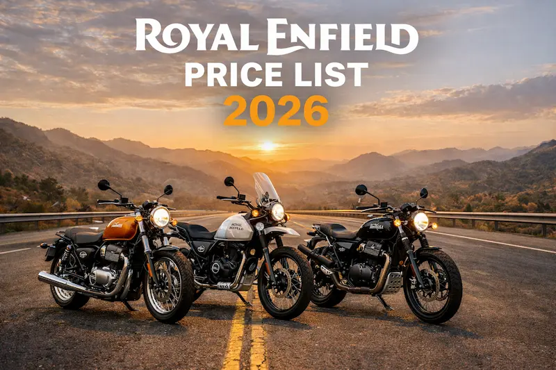 Royal Enfield new bikes 2026 price list including Meteor 650, Himalayan 450 and Bear 650 latest price and model lineup India